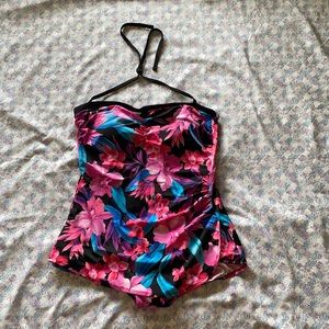Catalina One Piece Multicolor Flower Bathing Suit